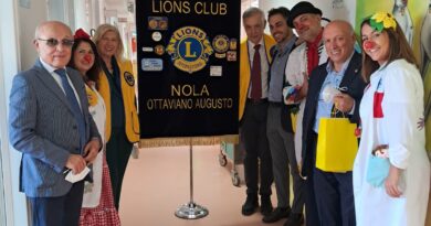 Nola, ospedale: clown in corsia con i Lions del Club Nola “Ottaviano Augusto” e Teniamoci Per Mano Onlus